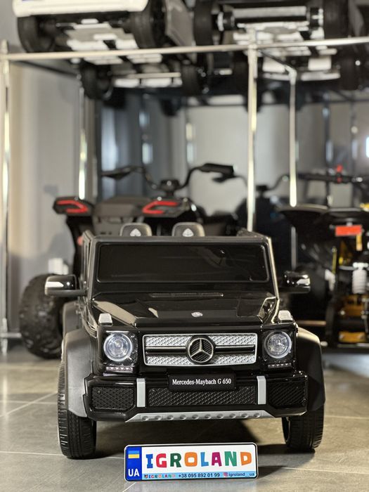 Дитячий електромобіль Mercedes Maybach G 650 Пульт керування Дитяче