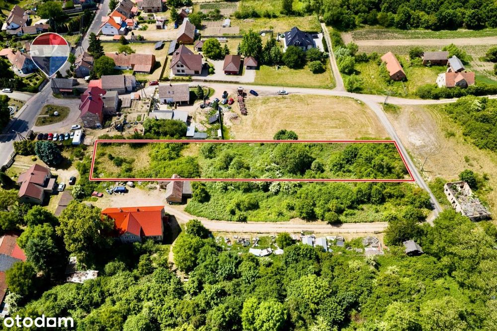 Działka z WZ, pow. 3.104 m² + media