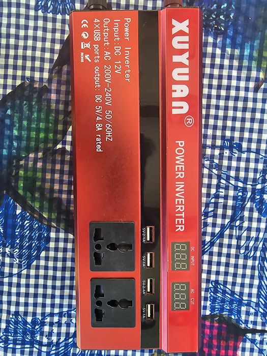 Conversor power inverter 12v 220v