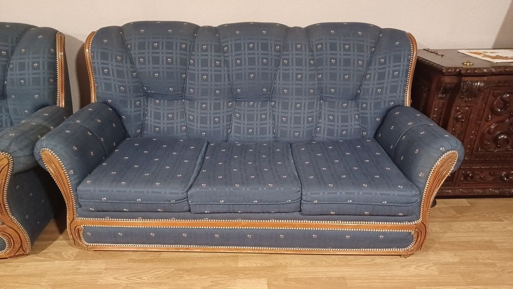 Sofá cama com 1 poltrona