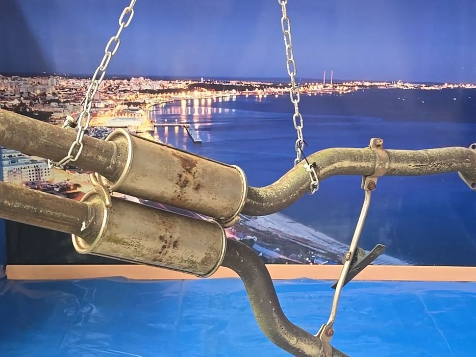 BMW Série 7 E65 E66 745i V8 Silencioso Traseiro panela de Escape