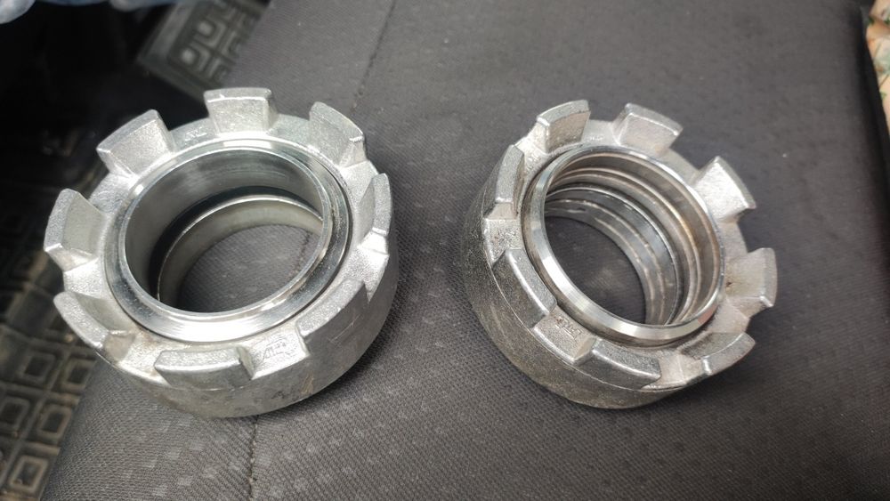 Молочна муфта нержавійка 2"