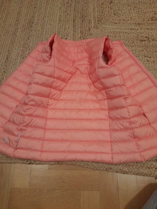 Bezrękawnik,kamizelka nowa Okaidi 152 śliczny róż
