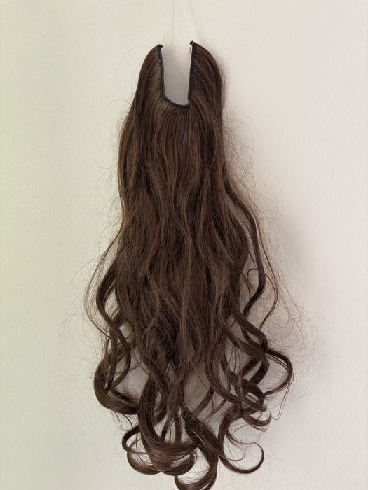Extensão de cabelo com elástico novo