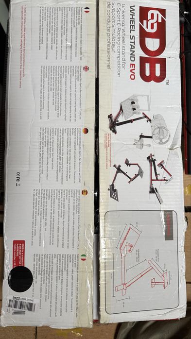 Kieronica logitech z pedalami i stojak 69DB - Wheel Stand Evo