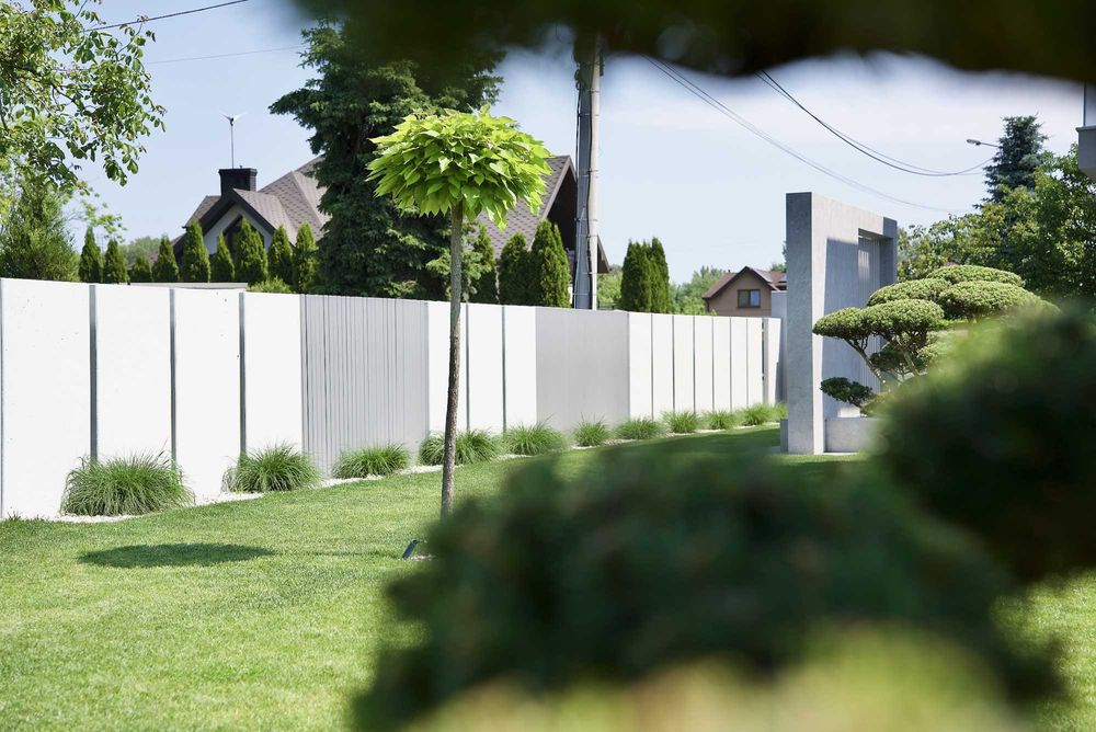 ogrodzenie betonowe elka betonowa mur betonowy przęsła grzebieniowe