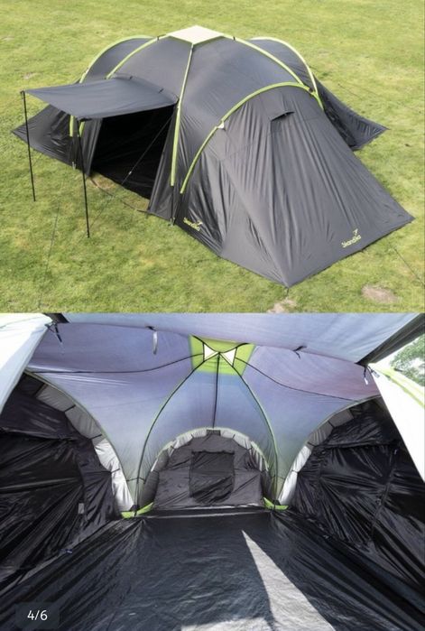 Tenda de Campismo (3 quartos 6 pessoas)