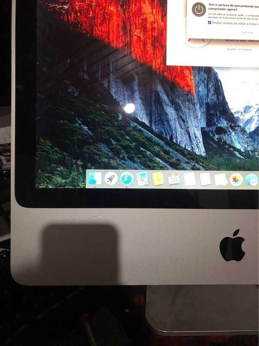 Imac de 2008 a funcionar