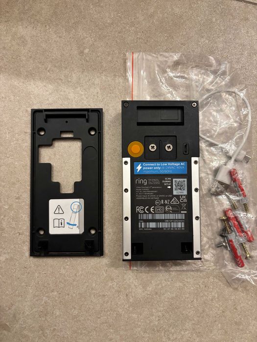 RING Video Doorbell (2nd Gen) – sprawny, komplet + akcesoria