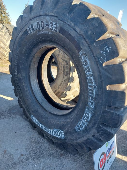18.00-33 Continental opona używana  przemysłowa