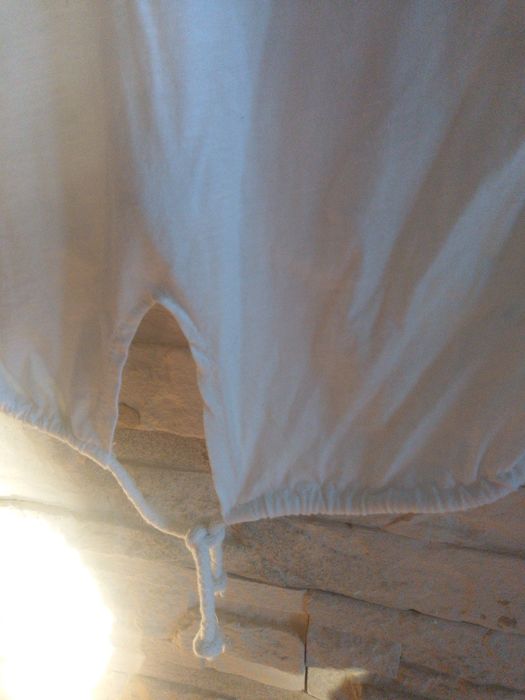 Bluzka biała len letnia  XL/XXL42/44