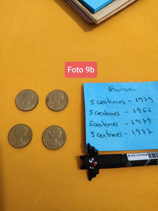 Moedas estrangeiras antigas para venda
