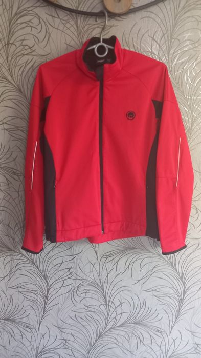 Czerwona kurtka softshell / wiatrówka SHAMP Creative Fashion r. 38 (M