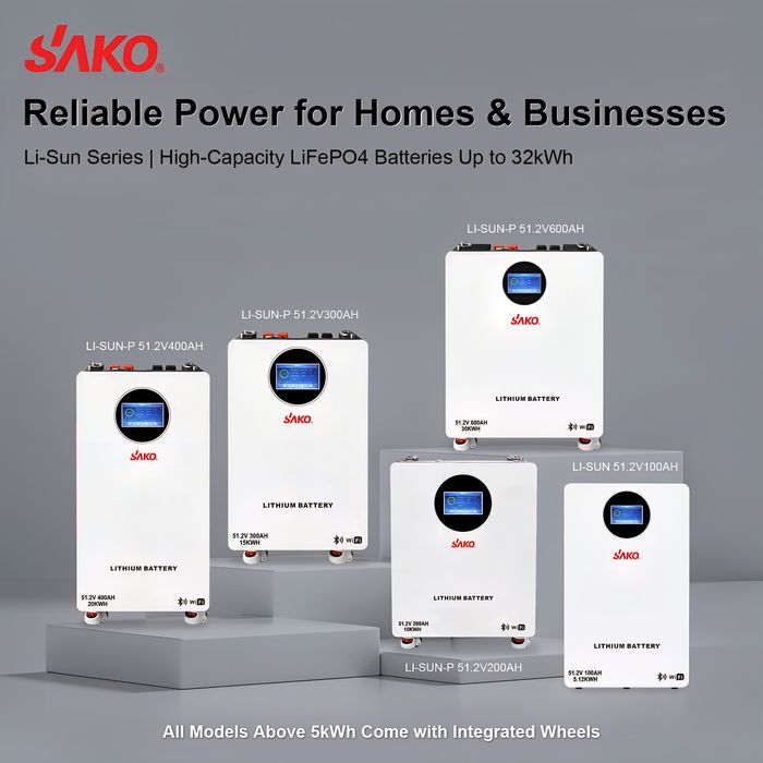 Наличие SAKO Lifepo4 100 ач 48в