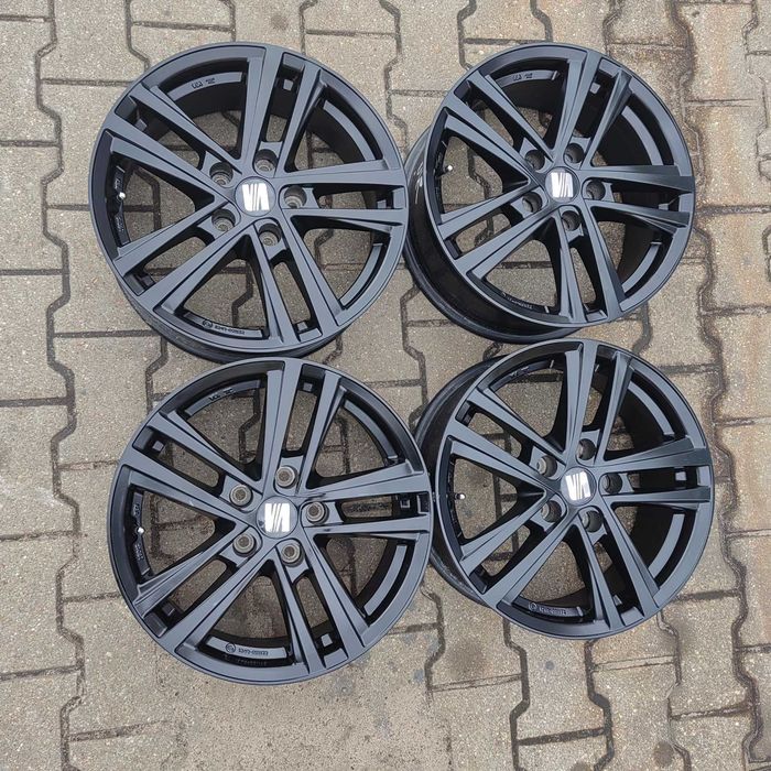 16" VAG SEAT CZARNE Vw Golf VI VII Caddy Touran Passat Sharan Skoda Octavia Seat Alhambra Leon Toledo Altea Audi A3 Ford galaxy do 2005r NR110