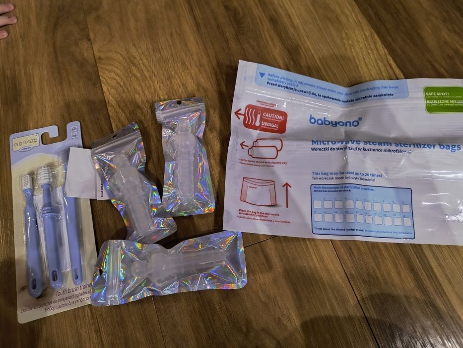 Wyprawka dla mamy multimam, pojemniki na siarę, flow cap łyżeczka