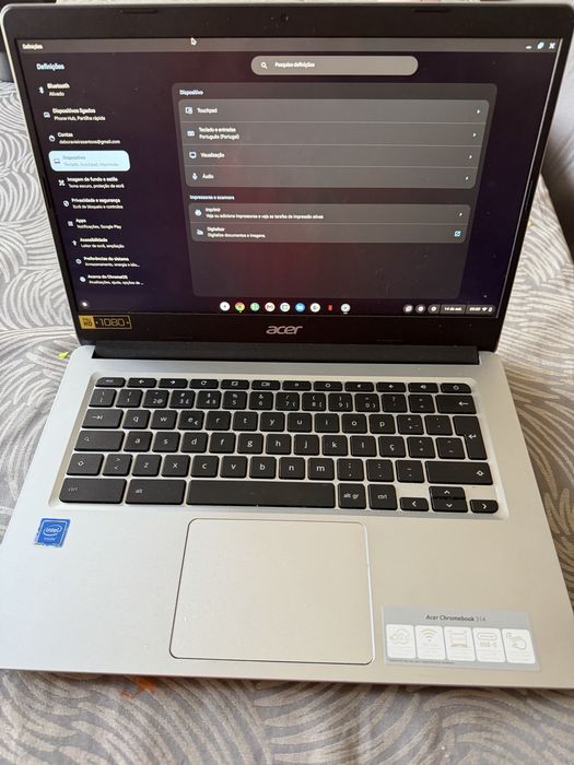Acer chrome 314 ( ecrã touch)