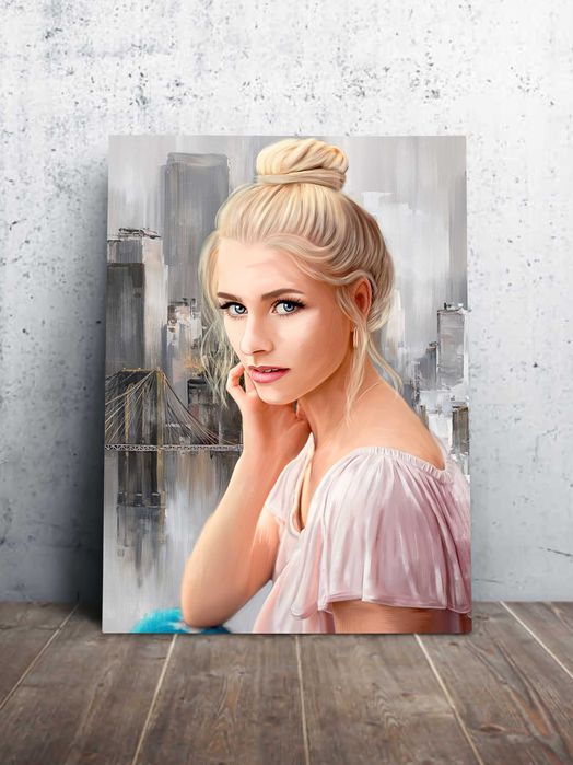 Друк фото на полотні. Печать фото на холсте.