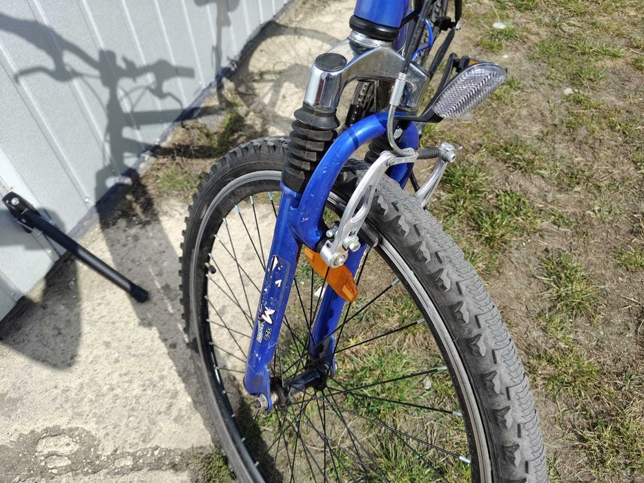 Rower KROSS Grand Mountainn 26 cali czarno-niebieski