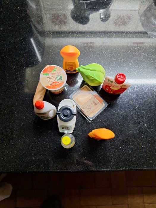 Miniaturas frutas, legumes e outros