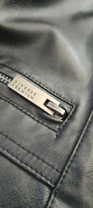 Kurtka skórzana DIVERSE rozm. L stan idealny