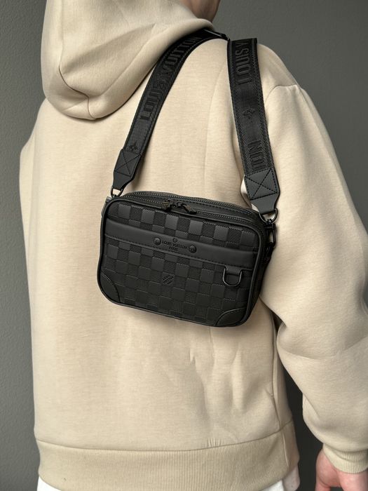 Чоловіча сумка Louis Vuitton мужская сумка мессенджер барсетка бананка