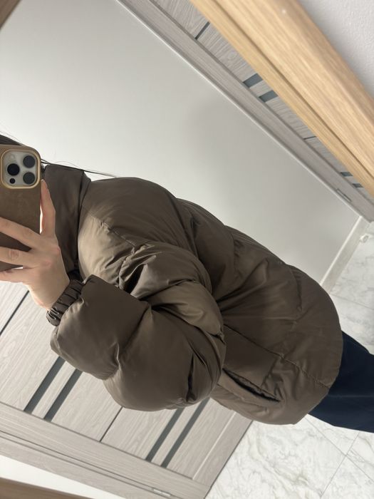 Шоколадний пуховик