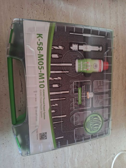 Zestaw do naprawy gwintów Kukko