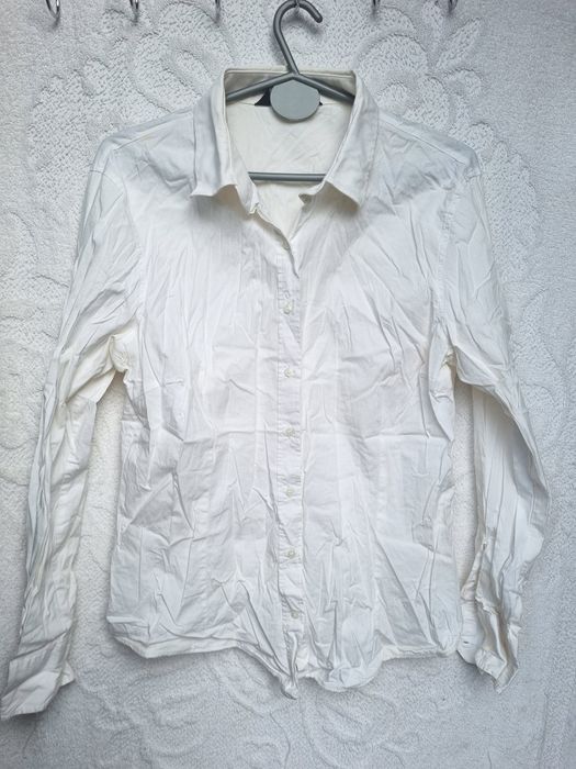 Camisa branca de mulher Zara TM XL  CM 016