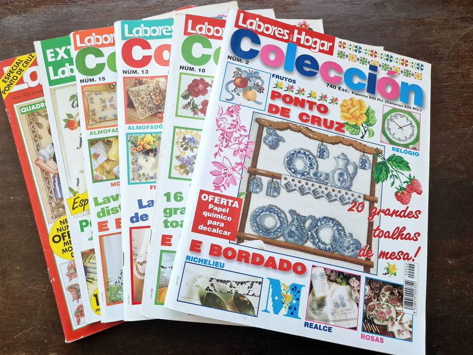 6 Revistas Labores del Hogor