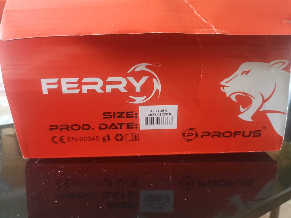 Buty ochronne Ferry S1 SRA
