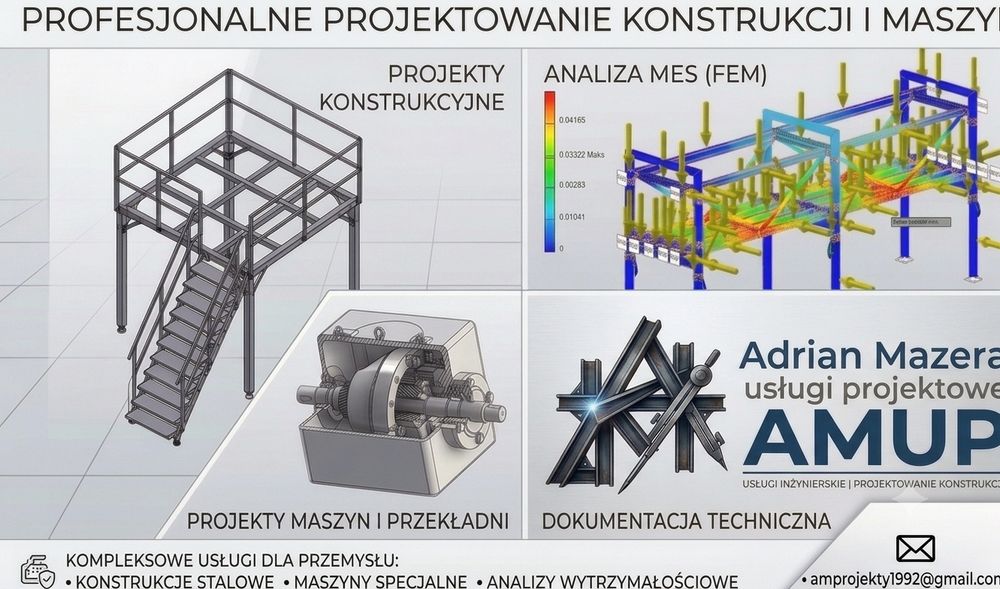 Pomoc w projektach Solidworks, SolidEdge, Inventor oraz Autocad