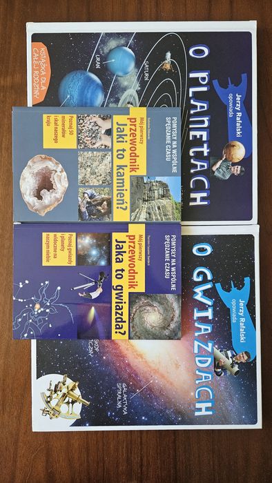 zestaw książek edukacyjnych dla dzieci