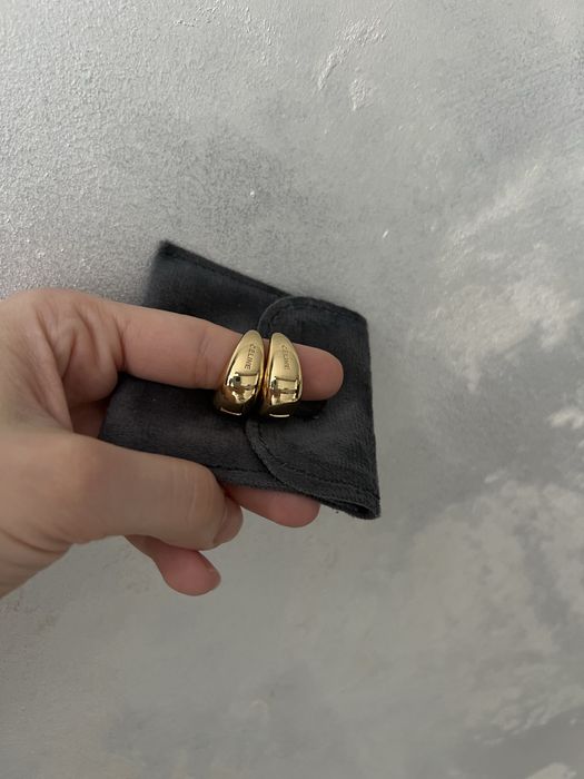 Стильні сережки кільця