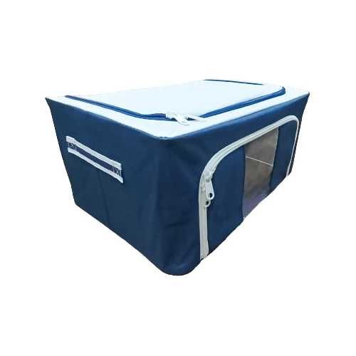 Короб для зберігання речей з металевими фіксаторами, 40х30х20 см