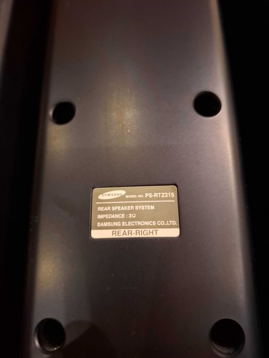 Głośniki Samsung HT-TZ315 – (2x przód, 1x tył) + Subwoofer