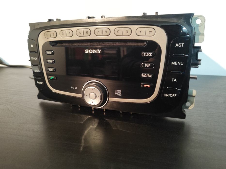 Rádio Sony Ford Mondeo / S-Max / Galaxy – MP3 / Bluetooth / Original