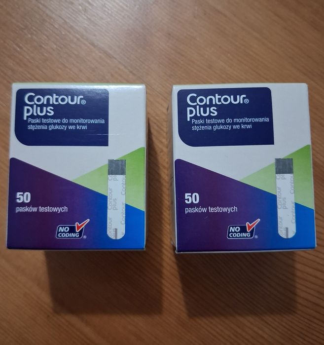 Contour Plus Paski do glukometru 100 sztuk