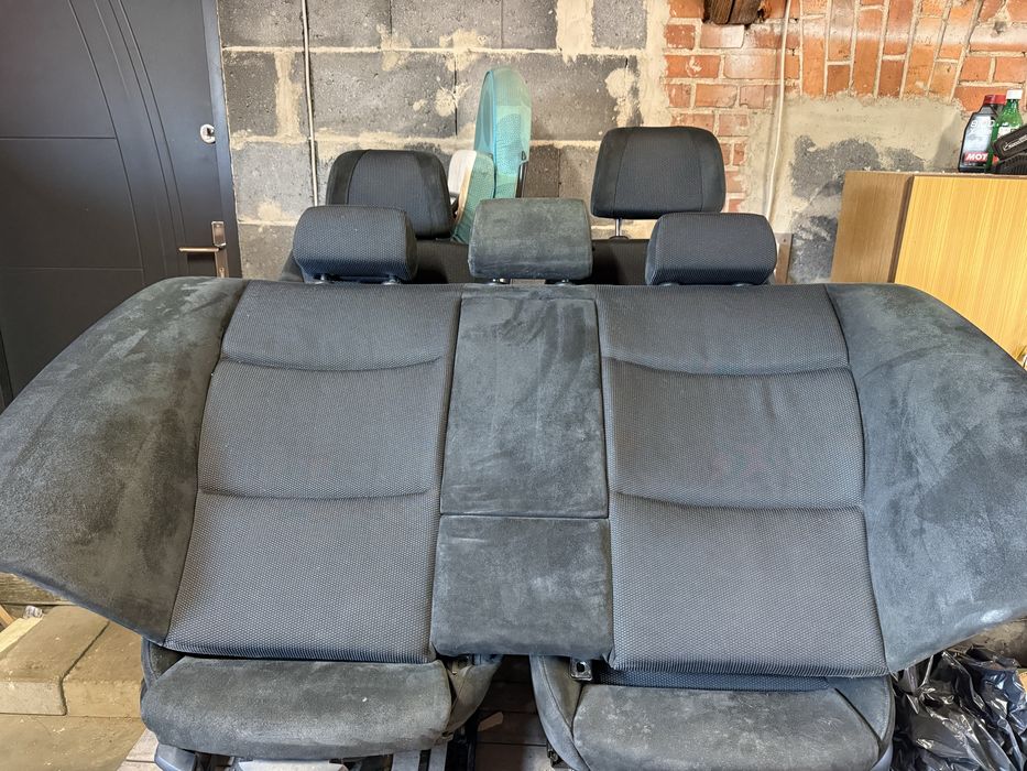 Fotele EUROPA alcantara pompownane boczki bmw e 90