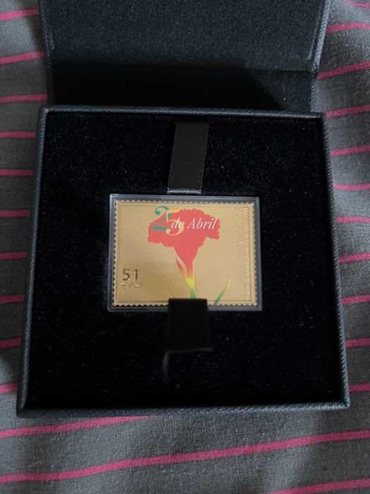 Portugal Selo em Ouro 50 Anos 25 de Abril 2024