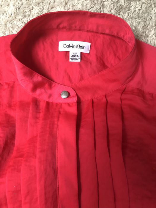 Calvin Klein. Różowa tunika bez rękawów.