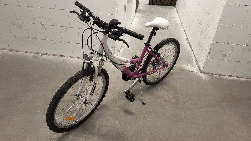 Rower dla dziewczynki, koła 24 cale.