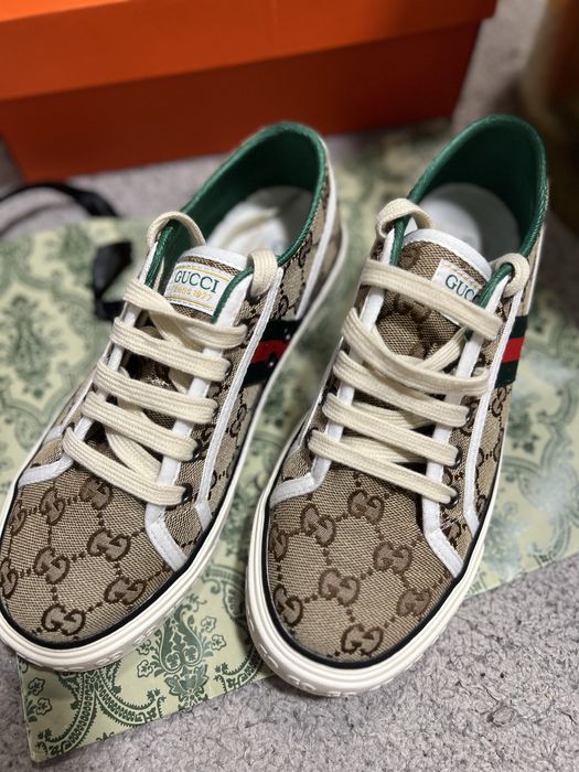 Кеди gucci гуччі р.40 (25,5 см)