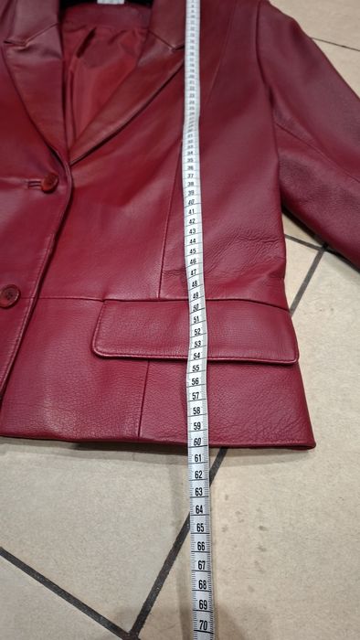 marynarka skórzana M,L stan bardzo dobry wymiary na zdjęciach
