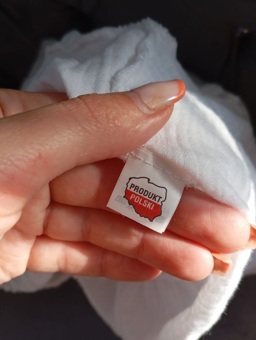 Nowy bez metki biały kombinezon letni butik