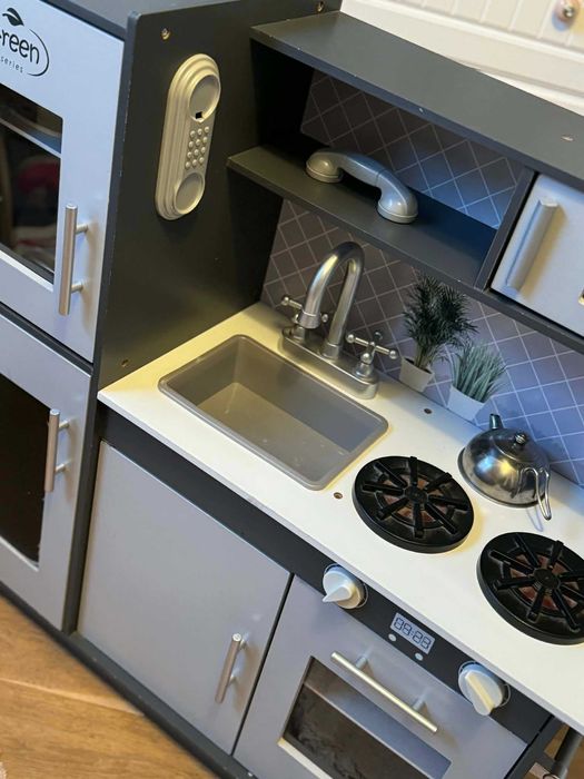 Kuchnia Kinderplay Green + akcesoria