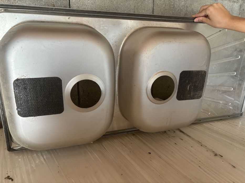 Banca com cuba dupla