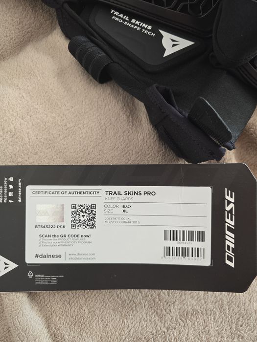 Ochraniacze na kolana Dainese Trail Skins Pro XL mtb / cross / motor /