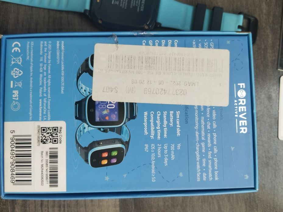 Zegarek forever look me kw-500 LTE smartwatch