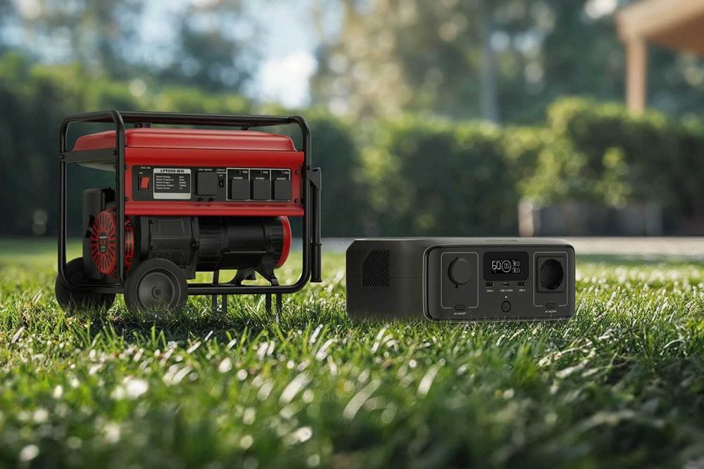 EcoFlow 300/600Вт, RIVER3 UPS 245Вт·ч с солнечной панелью, зарядка 1 ч